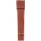 Ekena Millwork 1 3/4"W x 10"D x 10"H Large Olympic Wood Vintage Decor Bracket, Salvage Red BKTWD01X10X10OLRD - alternate 2